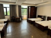 Phòng tập thể 5 giường 1m2 khách sạn quân khu